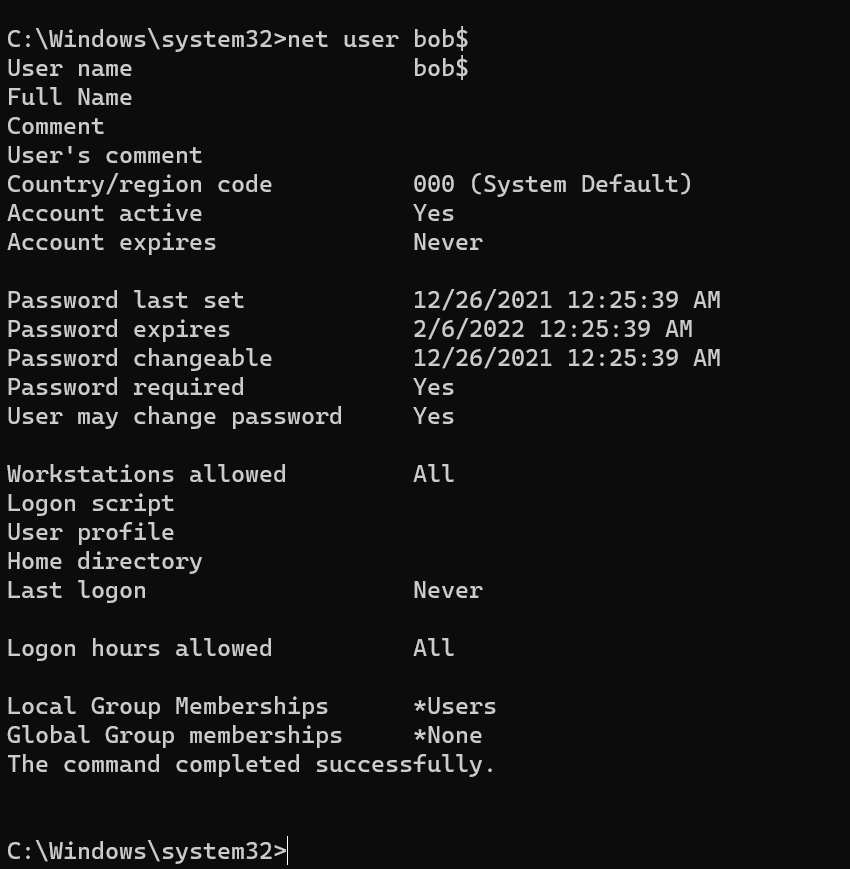 upload successful